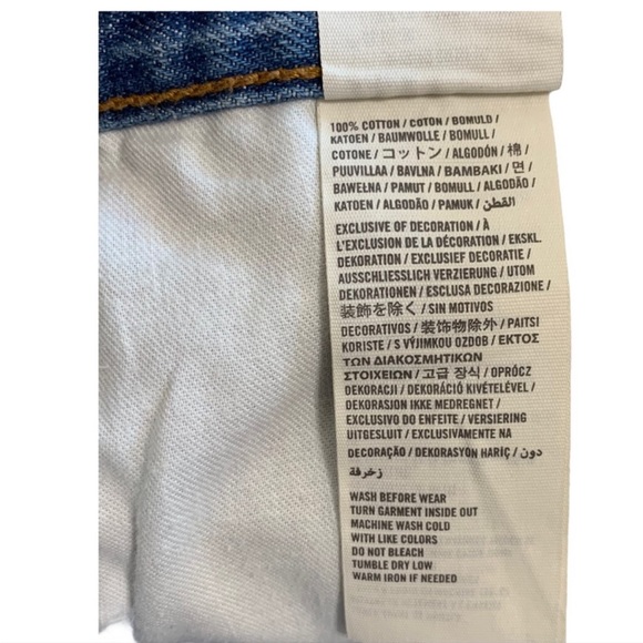 Hollister Jean Distressed Cut Off Shorts - Picture 6 of 9